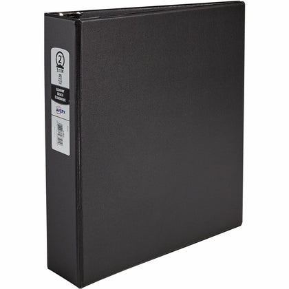 Avery® Economy Binder: 2’’ Capacity 375 Sheets Black Vinyl Round Rings - Ring Binders
