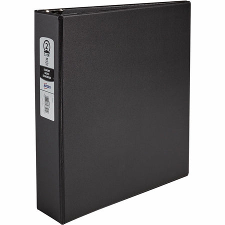 Avery® Economy Binder: 2’’ Capacity 375 Sheets Black Vinyl Round Rings - Ring Binders