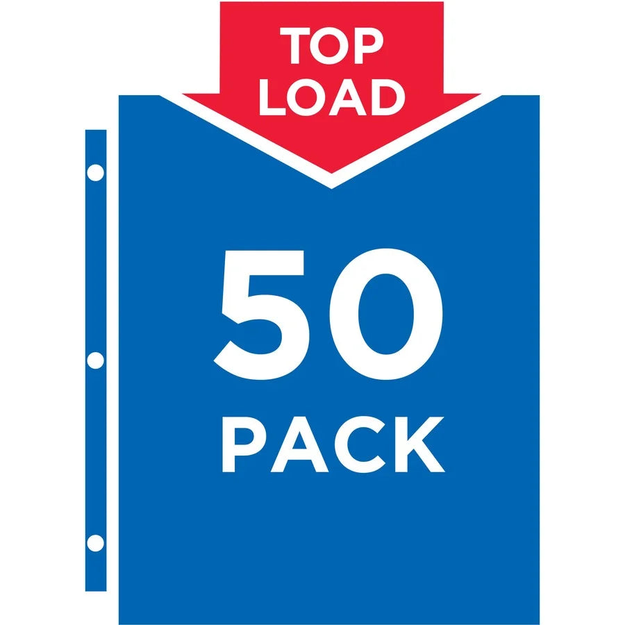 Avery® Economy Clear Sheet Protectors: Top Loading 50/Bag - Protectors
