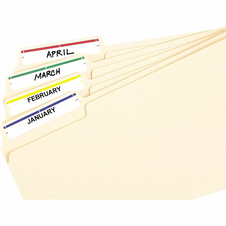 Avery® File Folder Labels, Assorted, 2/3" x 3-7/16" , 252 (5215) - Alternate-Image7