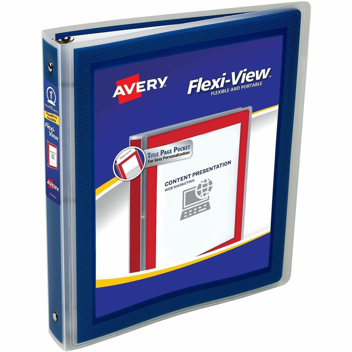 Avery® Flexi-View 3 Ring Binder - 2000