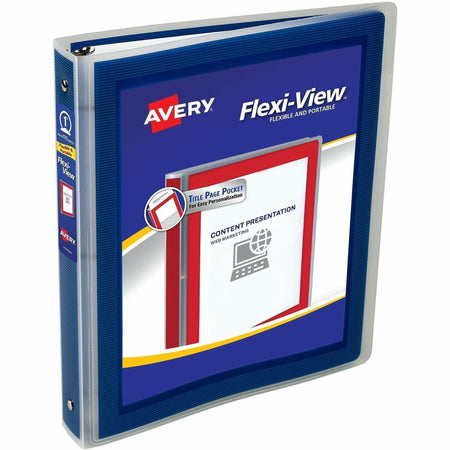 Avery® Flexi-View 3 Ring Binder - 2000