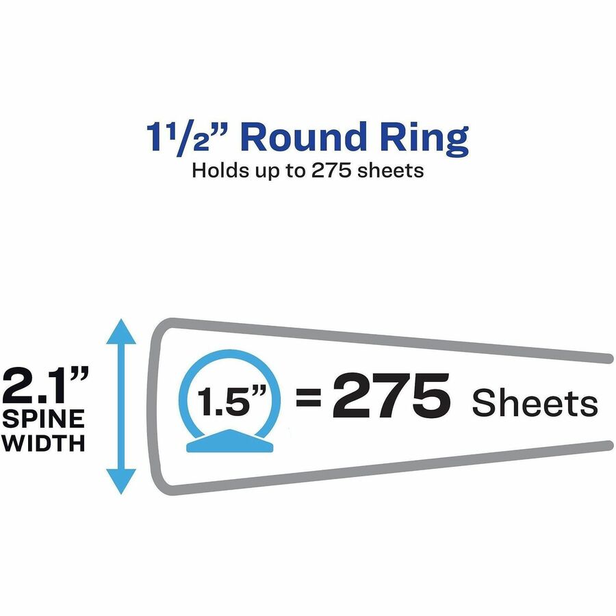 Avery® Flexi-View 3 Ring Binders - Alternate-Image2