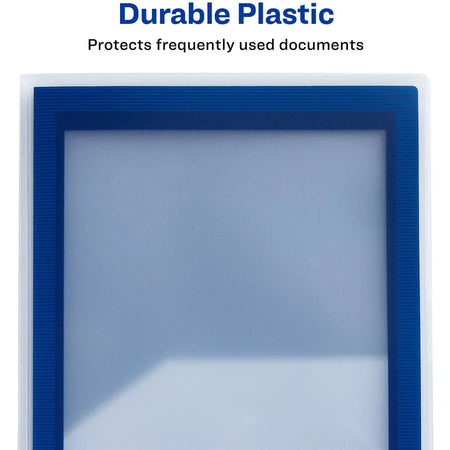 Avery® Flexi-View Letter Pocket Folder: Navy Blue 150 Sheets Capacity - Folders