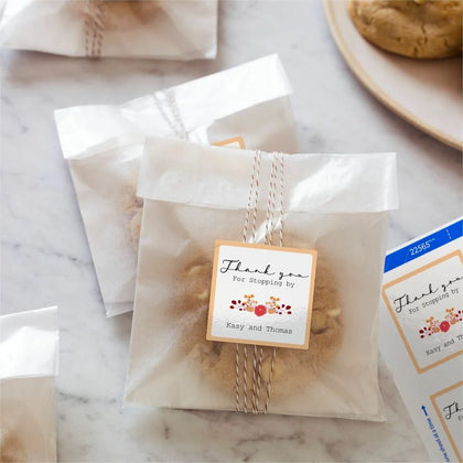 Avery® Glossy White Square Labels - Waterproof 2’’ x - 120 - Multipurpose & ID