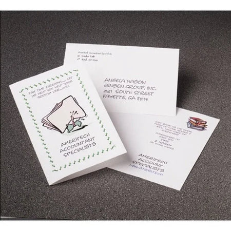 Avery® Half-Fold Greeting Cards: Matte Finish 5-1/2’’ x 8-1/2’’ - 30 Cards/Envelopes - Note Cards