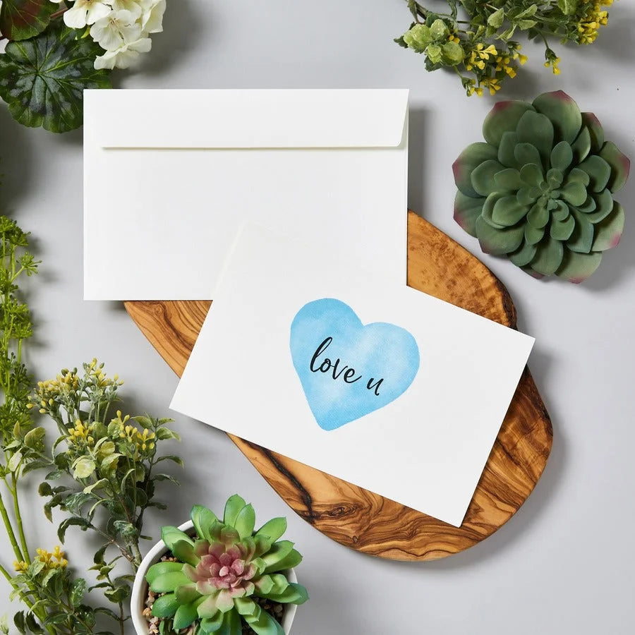 Avery® Half-Fold Greeting Cards: Textured Uncoated 5-1/2’’ x 8-1/2’’ - 30 Cards - & Stationery Sets