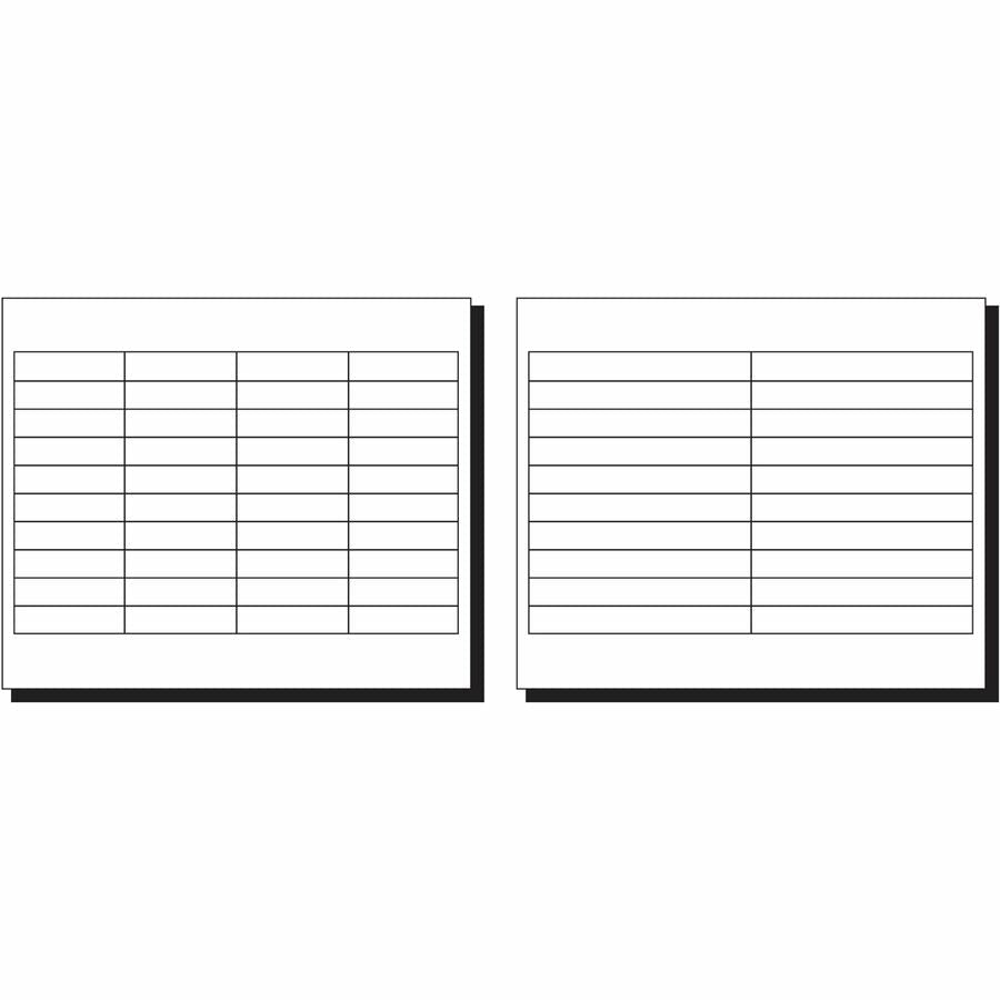 Avery® Hanging File Folder Tab Inserts - 100 Print-on Tabs - White Paper - 5 Set - Folders & Accessories