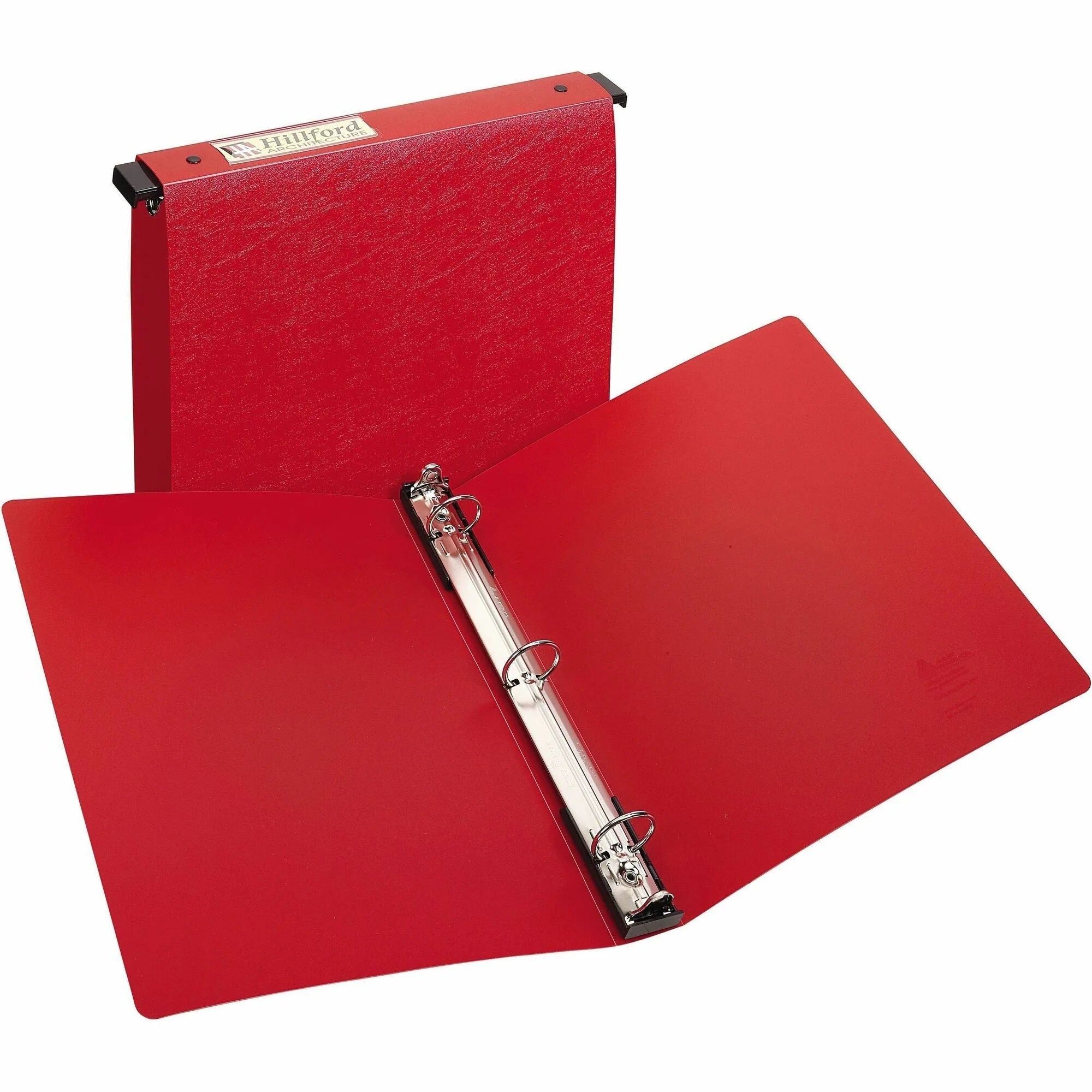Avery® Hanging Storage Flexible Binder: 1’’ Capacity Red Vinyl 175 Sheets - Data/Hanging Binders