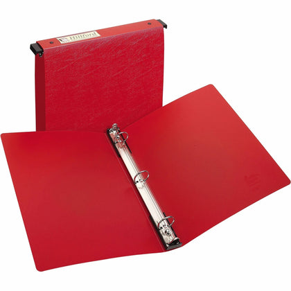Avery® Hanging Storage Flexible Binder: 1’’ Capacity Red Vinyl 175 Sheets - Data/Hanging Binders