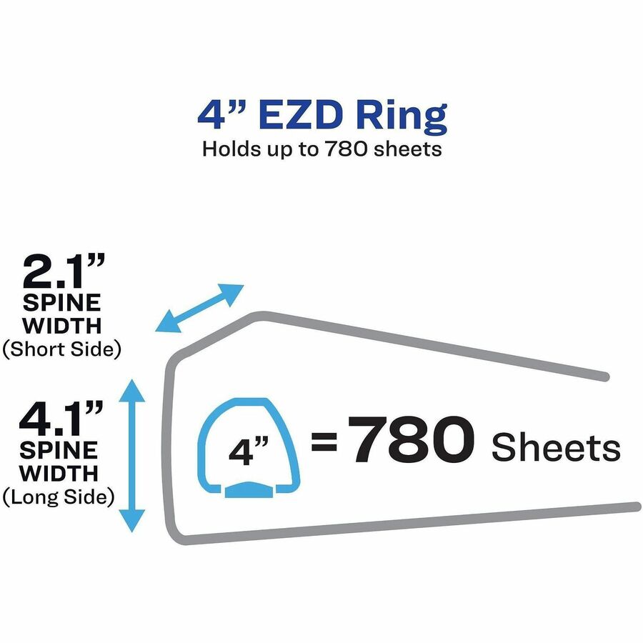 Avery® Heavy-Duty Binders with One Touch EZD Rings - Alternate-Image1
