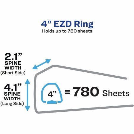 Avery® Heavy-Duty Binders with One Touch EZD Rings - Alternate-Image1