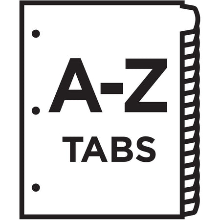 Avery&reg; Heavy-Duty Plastic A-Z Industrial Dividers - Alternate-Image2