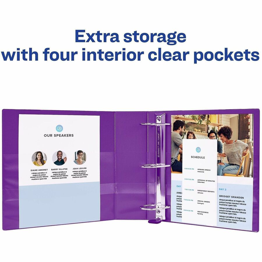 Avery® Heavy-Duty View Binders - Locking One Touch EZD Rings - Alternate-Image5