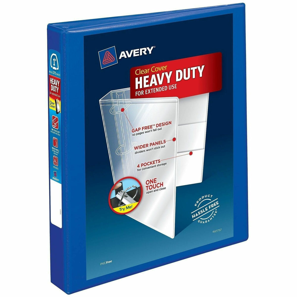 Avery® Heavy-Duty View Binders - Locking One Touch EZD Rings - 2000