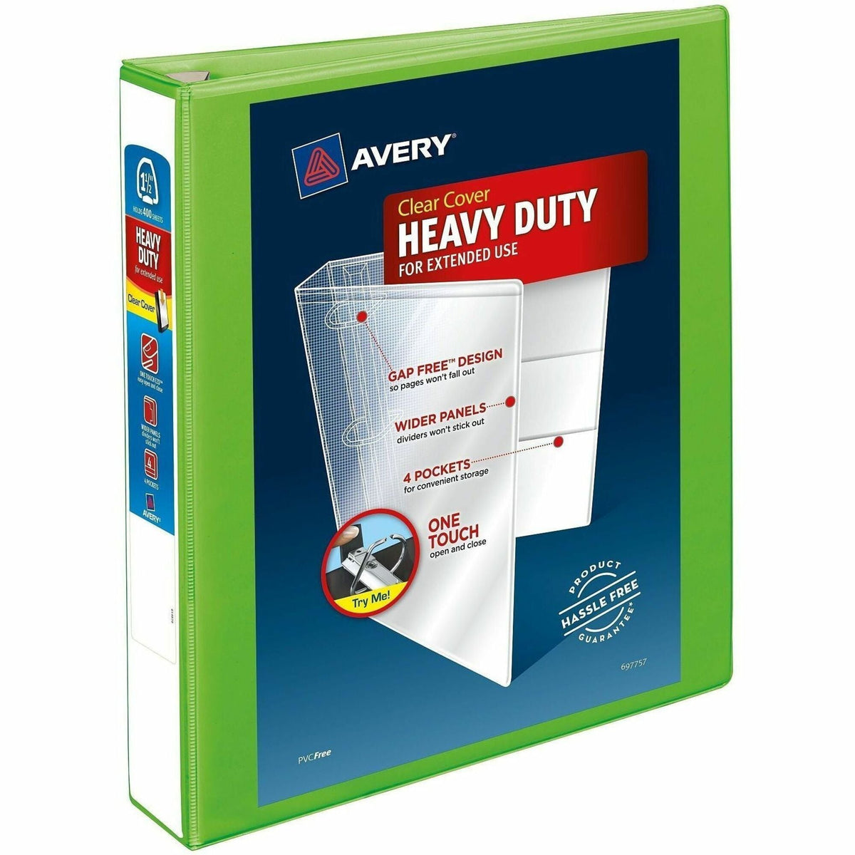 Avery® Heavy-Duty View Binders - Locking One Touch EZD Rings - 2000