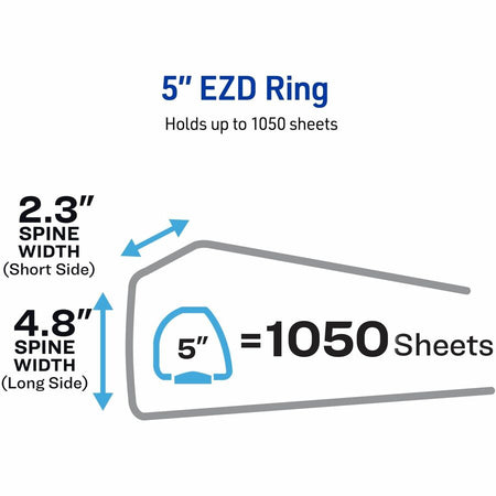 Avery® Heavy-Duty View Binders with One Touch EZD Rings - Alternate-Image3