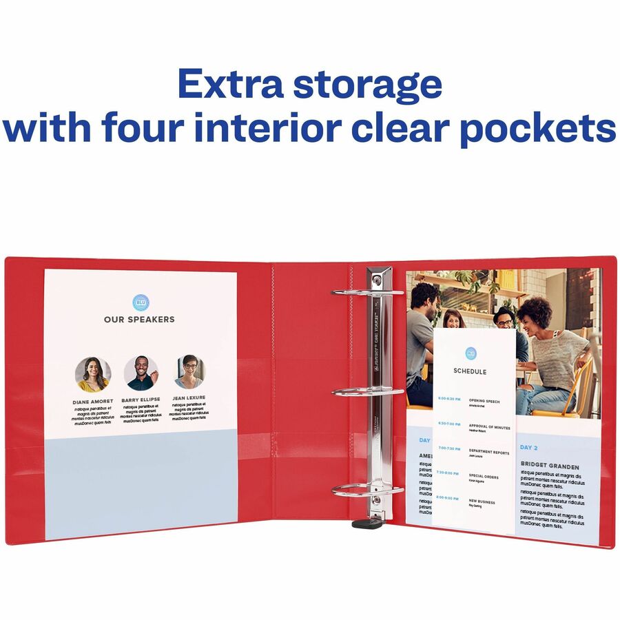 Avery® Heavy-Duty View Binders with One Touch EZD Rings - Alternate-Image5