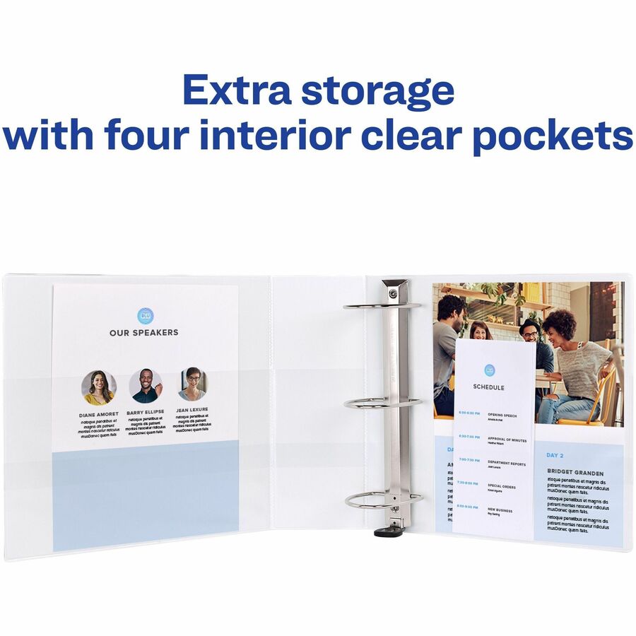 Avery® Heavy-Duty View Binders with One Touch EZD Rings - Alternate-Image5