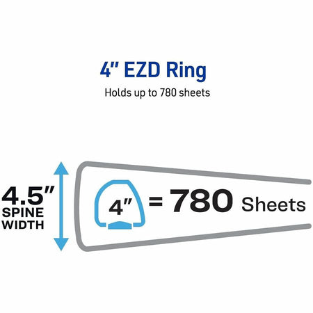 Avery® Heavy-Duty View Binders with One Touch EZD Rings - Alternate-Image3