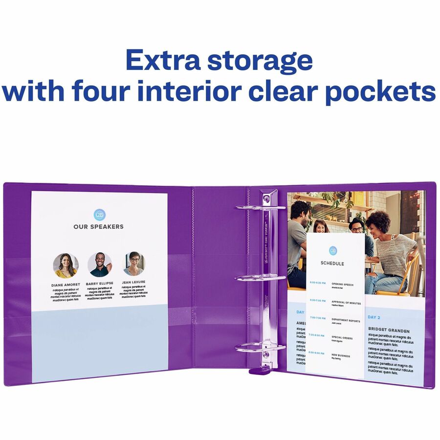 Avery® Heavy-Duty View Binders with One Touch EZD Rings - Alternate-Image5