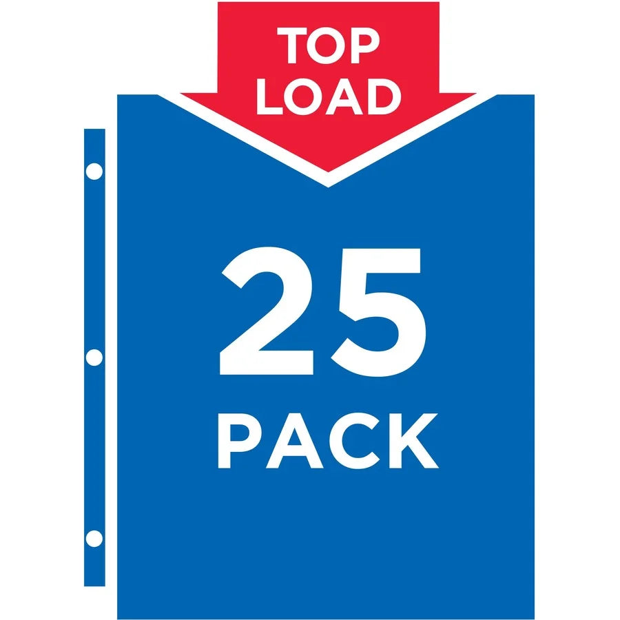 Avery® Heavyweight Sheet Protectors: Acid-Free Top Loading Diamond Clear - 25/Pack - Protectors
