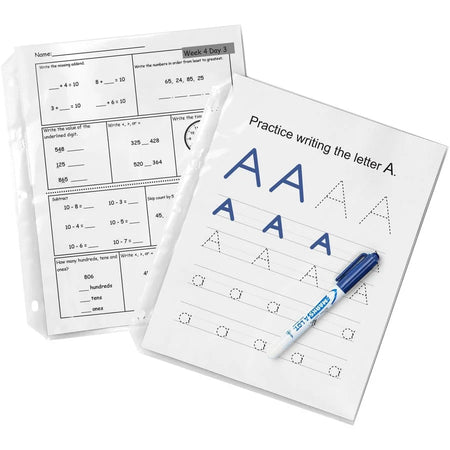 Avery® Heavyweight Sheet Protectors: Letter Size Top Loading Clear - 100/Box - Protectors