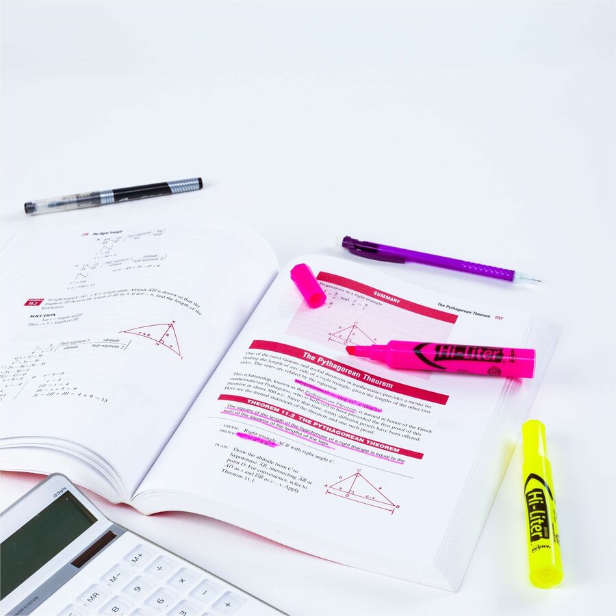 Avery&reg; Hi-Liter(R), Pink and Yellow Highlighters, 24 Total (98189) - Alternate-Image6
