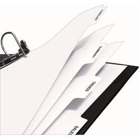 Avery® High-Speed Copier Tabs: 150 Dividers 5 Print-on Tabs 3-Hole Punched - Index Divider