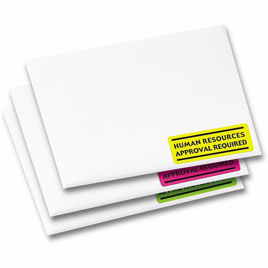 Avery® High Visibility Neon ID Labels - Alternate-Image3