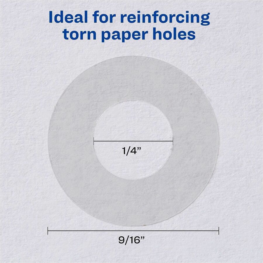 Avery&reg; Hole Reinforcement Label Rings - Alternate-Image3