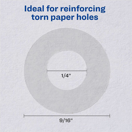 Avery&reg; Hole Reinforcement Label Rings - Alternate-Image3