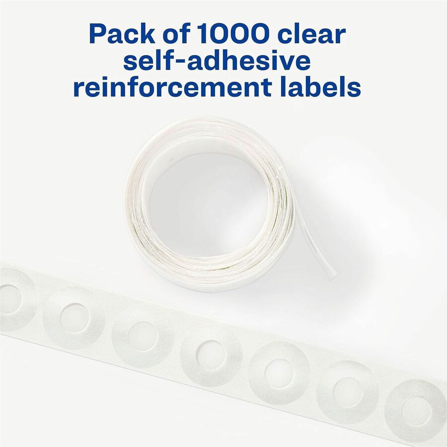 Avery&reg; Hole Reinforcement Label Rings - Alternate-Image2