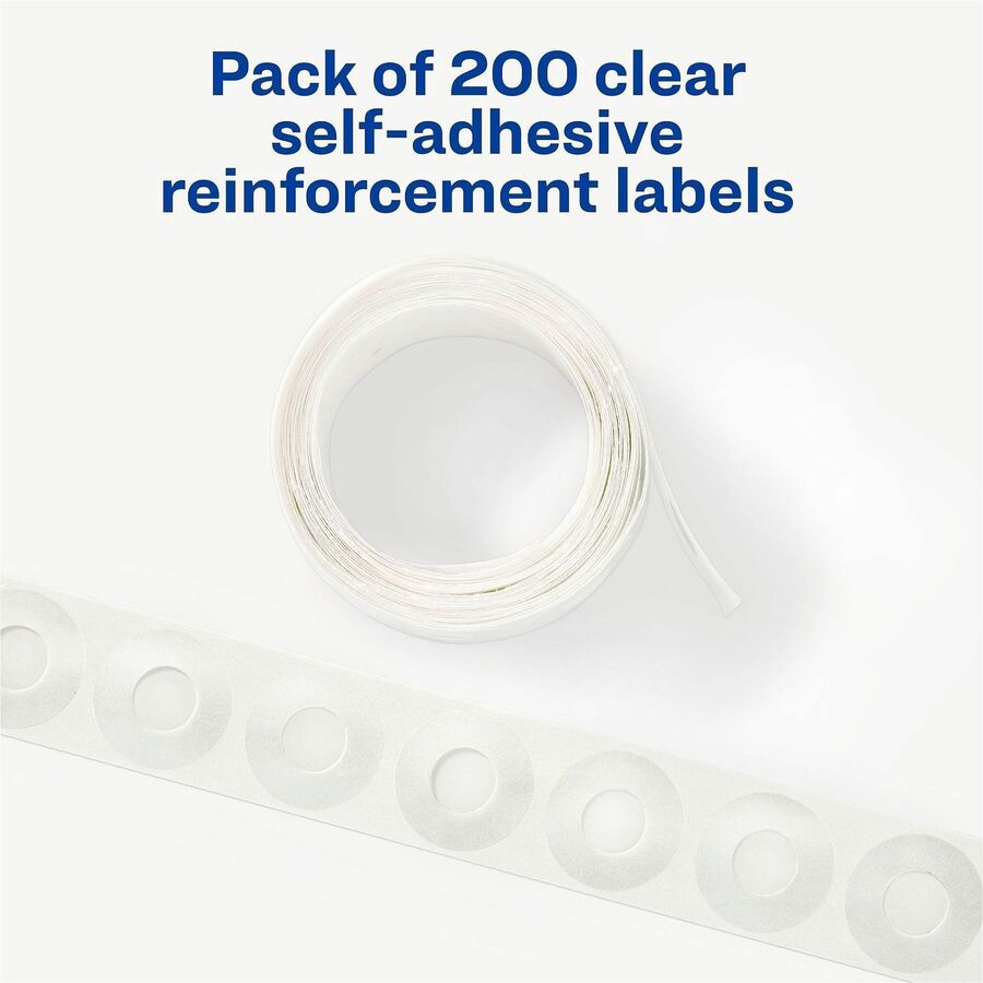 Avery&reg; Hole Reinforcement Label Rings - Alternate-Image2