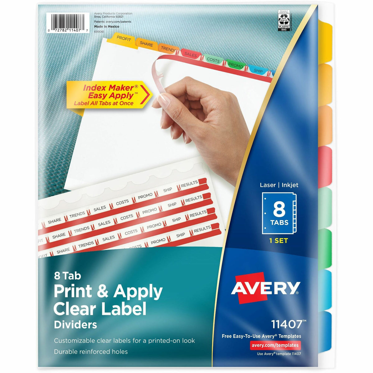 Avery® Index Maker Index Divider - 2000