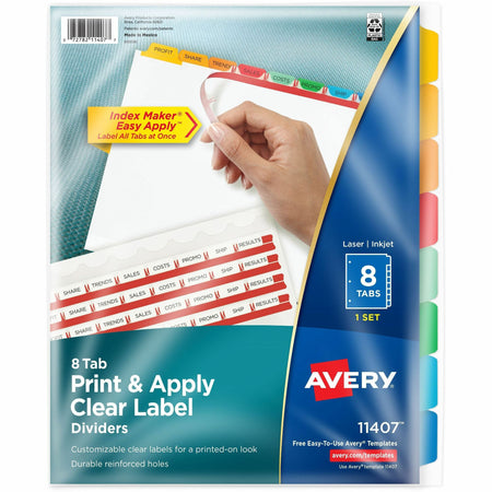 Avery® Index Maker Index Divider - 2000