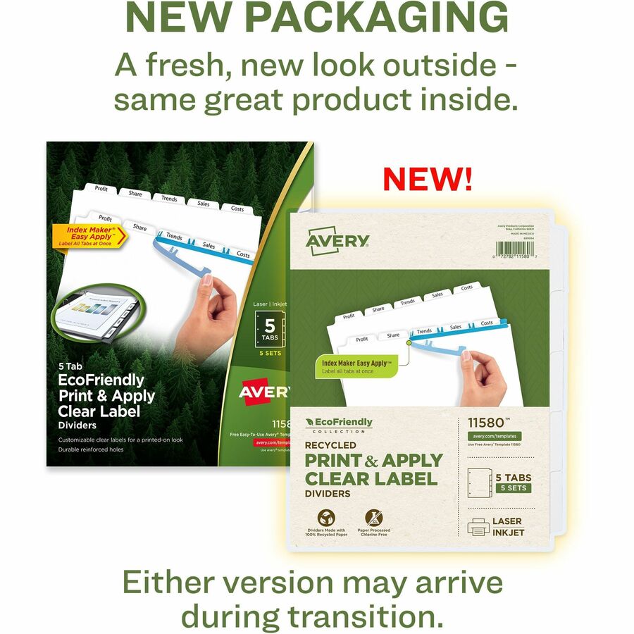 Avery® Index Maker Index Divider - Alternate-Image1