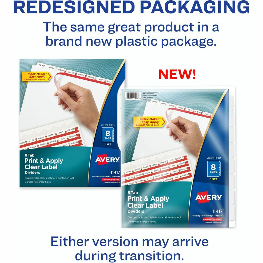 Avery® Index Maker Index Divider - Alternate-Image1