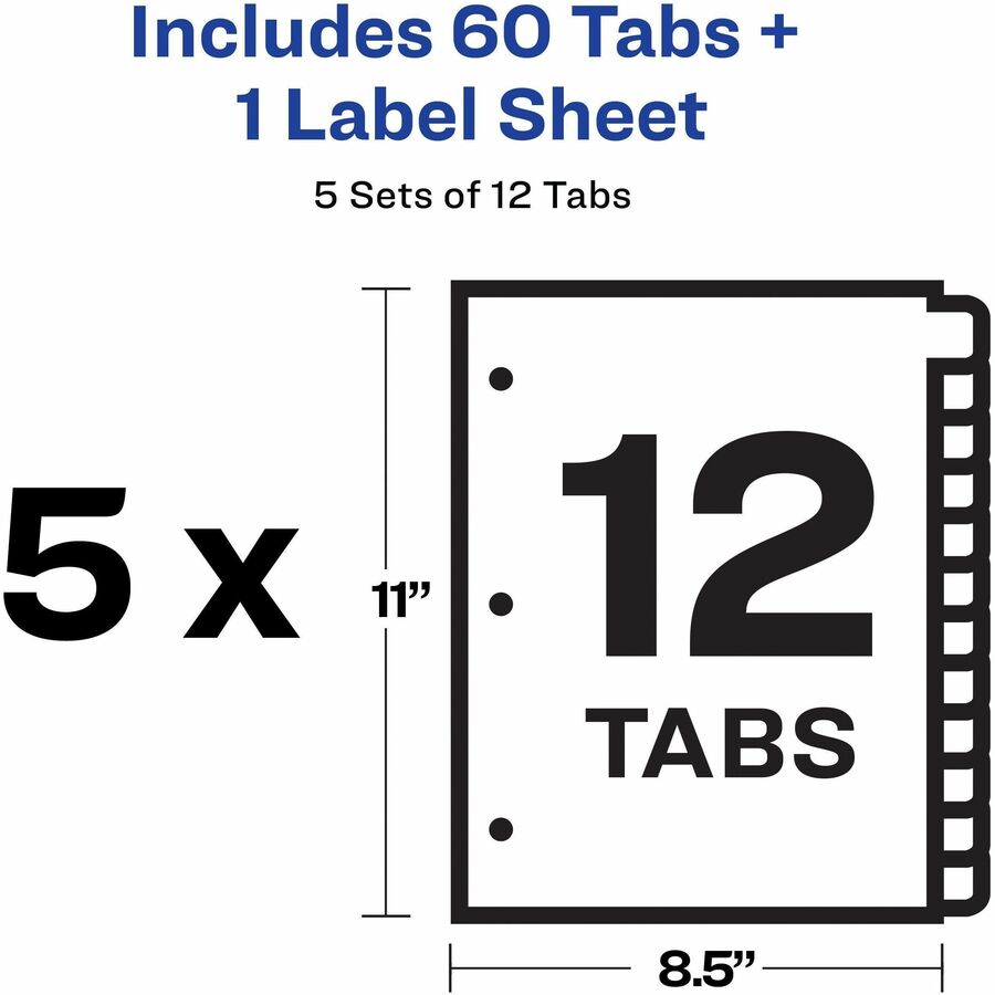 Avery® Index Maker Index Divider - Alternate-Image5