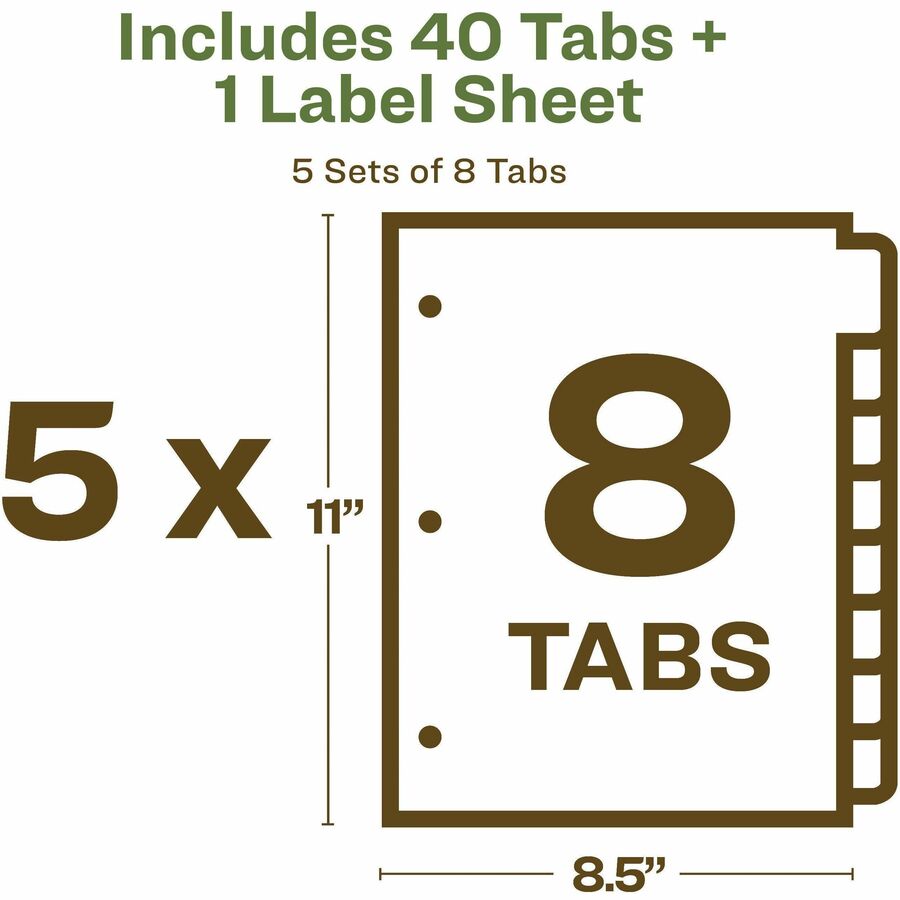 Avery® Index Maker Index Divider - Alternate-Image5