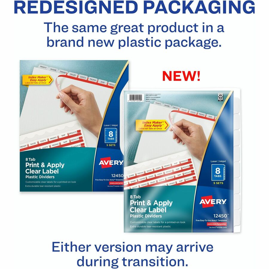 Avery® Index Maker Index Divider - Alternate-Image1