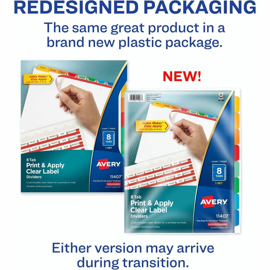 Avery® Index Maker Index Divider - Alternate-Image1