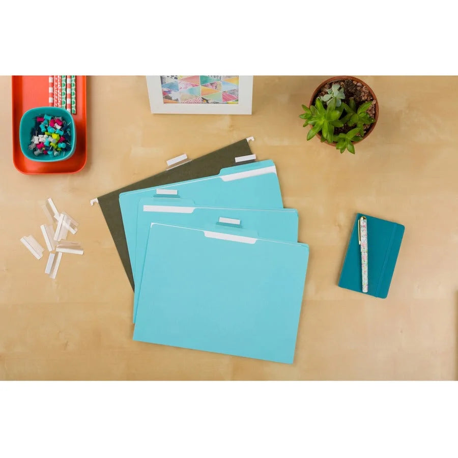 Avery® Index Tabs: Printable Inserts 2’’ Height Clear Plastic 25-Pack - Accessories & Page Markers