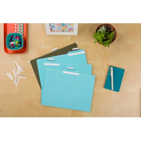 Avery® Index Tabs: Printable Inserts 2’’ Height Clear Plastic 25-Pack - Accessories & Page Markers