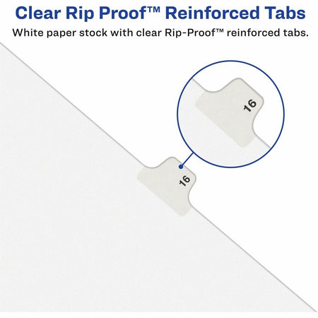 Avery&reg; Individual Bottom Tab Legal Dividers - Alternate-Image1