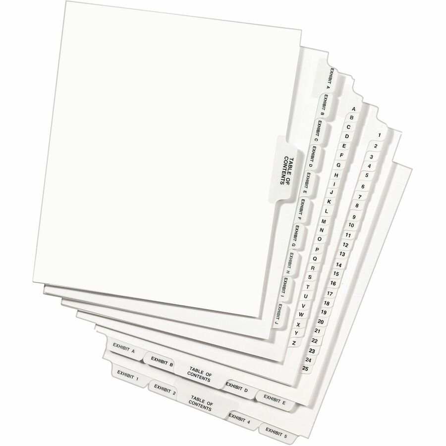 Avery&reg; Individual Bottom Tab Legal Dividers - Alternate-Image5
