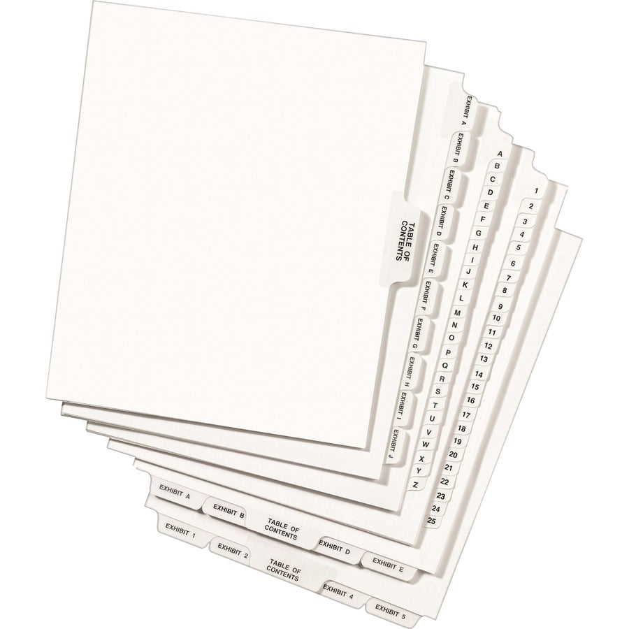 Avery® Individual Legal Exhibit Dividers - Avery Style - Alternate-Image4