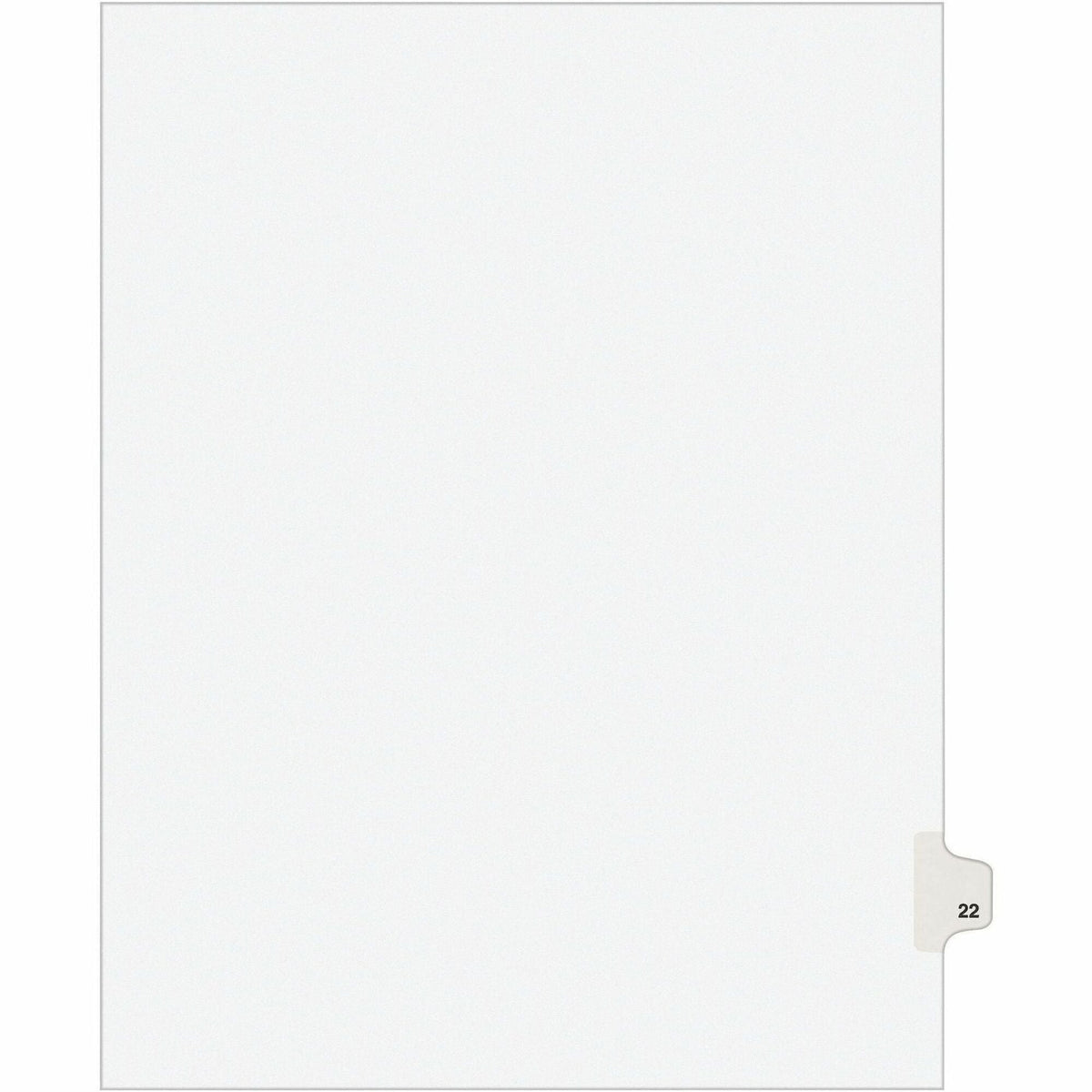 Avery® Individual Legal Exhibit Dividers - Avery Style - 2000