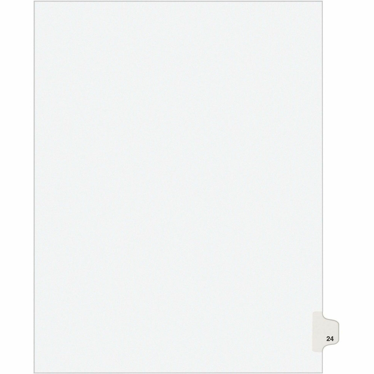 Avery® Individual Legal Exhibit Dividers - Avery Style - 2000