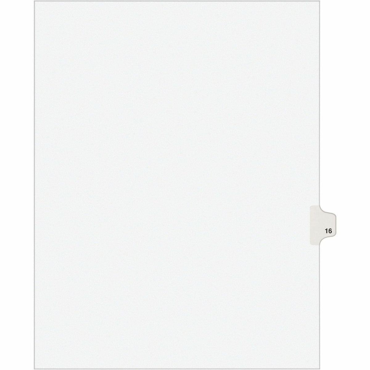 Avery® Individual Legal Exhibit Dividers - Avery Style - 2000